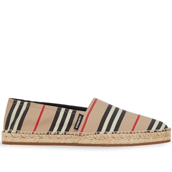 Burberry Shoes - Burberry Icon Stripe Espadrilles flats sandals shoes 8